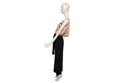 Lot 78 - A ZORAN THREE-PIECE MINIMALIST SILK ENSEMBLE