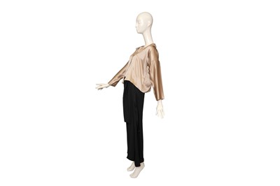 Lot 78 - A ZORAN THREE-PIECE MINIMALIST SILK ENSEMBLE