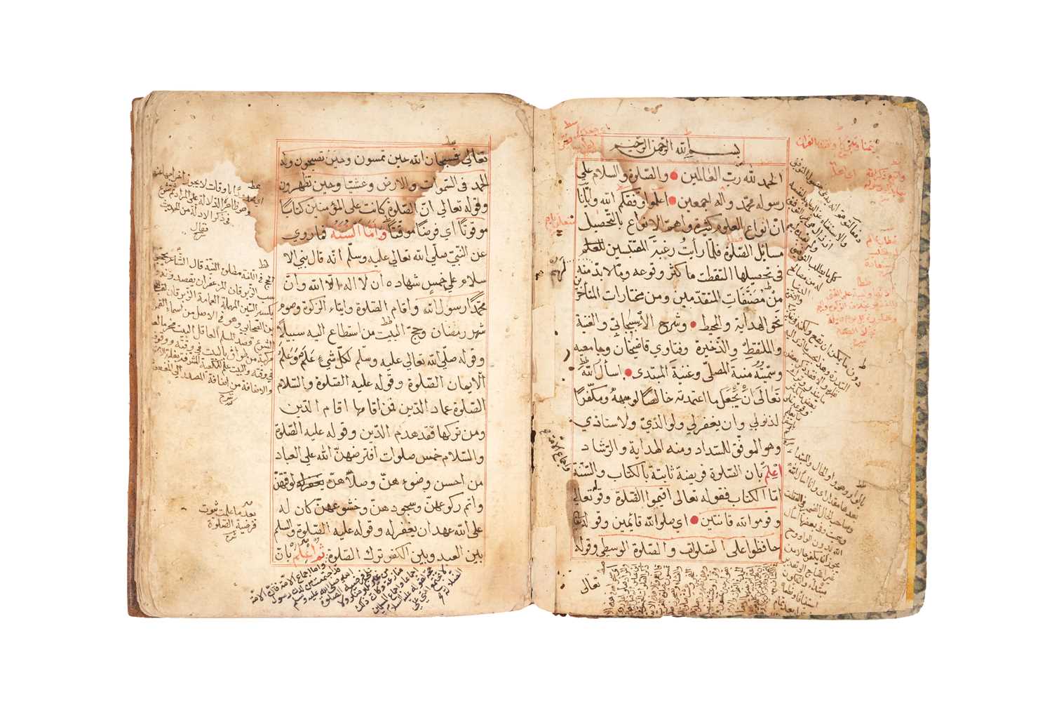 Lot 91 - A MANUSCRIPT ON RITUAL PRAYER