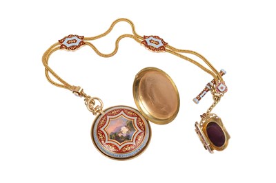 Lot 148 - AN EXCEPTIONAL BREGUET ET FILS 18CT GOLD REPEATING PAIR CASED OPEN FACE POCKET WATCH