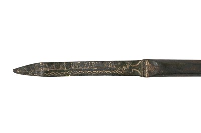 Lot 24 - A MEDIEVAL BRONZE SURGICAL INSTRUMENT