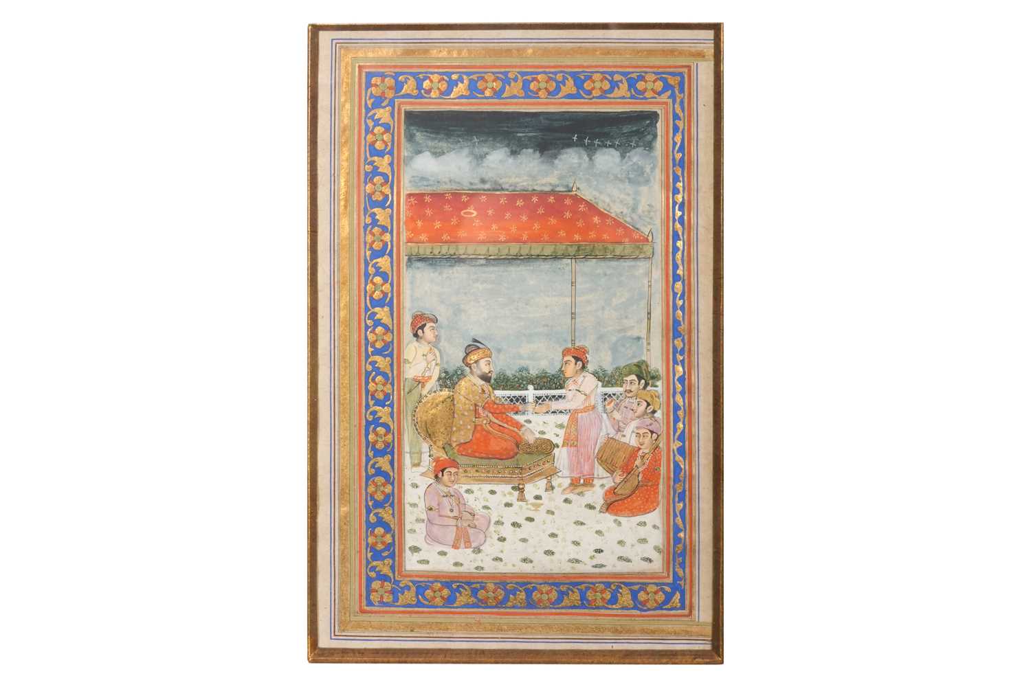 Lot 62 - AN ILLUSTRATED FOLIO FROM A BAHAR-I-DANISH MANUSCRIPT (THE SPRINGTIME OF KNOWLEDGE)