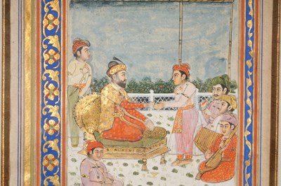 Lot 62 - AN ILLUSTRATED FOLIO FROM A BAHAR-I-DANISH MANUSCRIPT (THE SPRINGTIME OF KNOWLEDGE)
