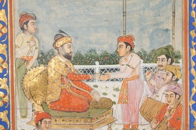 Lot 62 - AN ILLUSTRATED FOLIO FROM A BAHAR-I-DANISH MANUSCRIPT (THE SPRINGTIME OF KNOWLEDGE)
