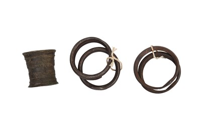 Lot 45 - A SELECTION OF INDIAN TRIBAL ARM ADORNMENTS