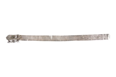 Lot 141 - AN OTTOMAN SILVER BELT