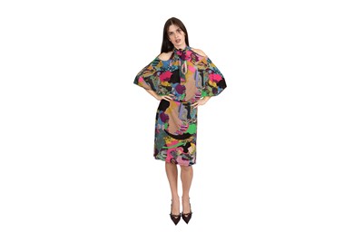 Lot 69 - CHRISTIAN LACROIX BAZAR PRINTED DRESS