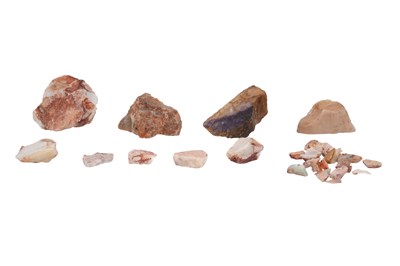 Lot 56 - A COLLECTION OF OPAL AND BLUEJOHN FRAGMENTS