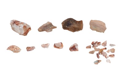 Lot 56 - A COLLECTION OF OPAL AND BLUEJOHN FRAGMENTS