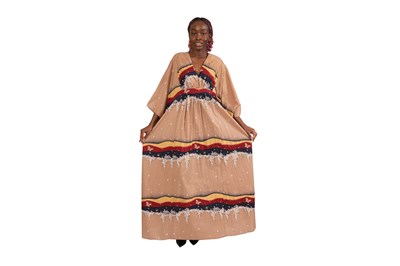 Lot 40 - KATI AT LAURA PHILLIPS PRINTED COTTON FESTIVAL DRESS