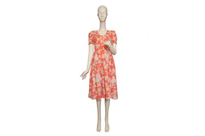 Lot 29 - LAURA ASHLEY CLASSIC FLORAL PRINT COTTON DAY DRESS