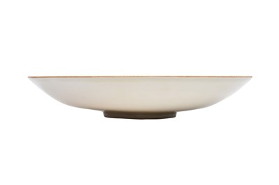 Lot 7 - A CHINESE MOULDED DING WARE 'LOTUS POND' BOWL