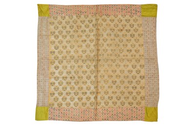Lot 163 - SAFAVID SILK BROCADE TEXTILE