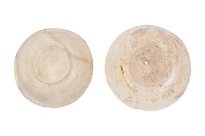 Lot 2 - TWO RARE ABBASID POTTERY BOWLS