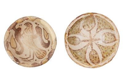 Lot 2 - TWO RARE ABBASID POTTERY BOWLS
