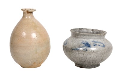 Lot 18 - TWO KOREAN POTTERY PIECES
