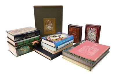Lot 262 - THIRTEEN MODERN BOOKS CONCERNING THE ART AND POETRY OF IRAN, AS WELL AS THE QUR'AN AND STUDIES OF ARABIC