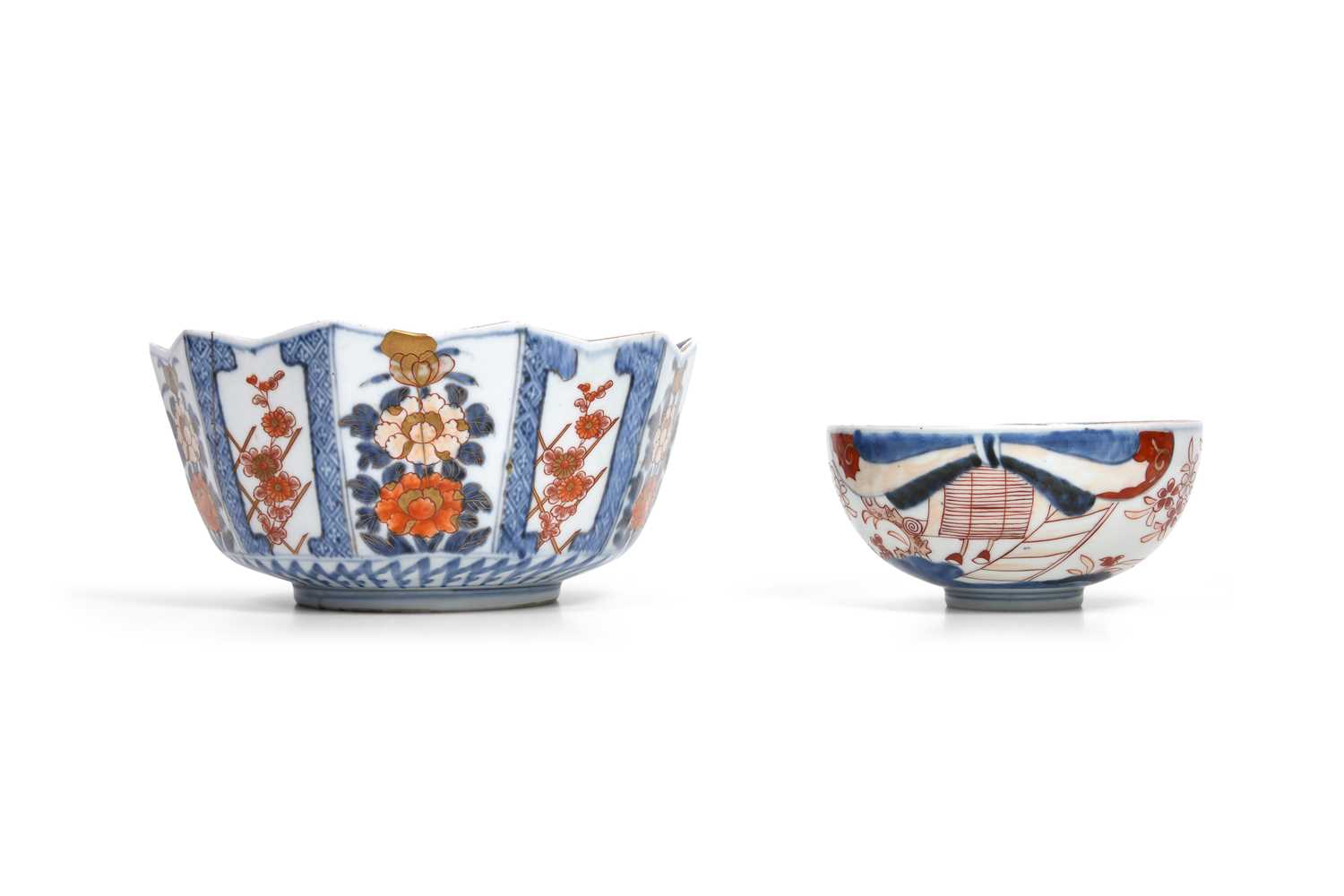 Lot 25 - TWO JAPANESE IMARI BOWLS