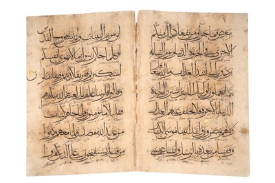 Lot 65 - TWO MAMLUK QURAN HIZBS (SECTIONS)