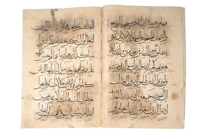 Lot 65 - TWO MAMLUK QURAN HIZBS (SECTIONS)