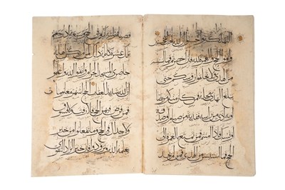 Lot 65 - TWO MAMLUK QURAN HIZBS (SECTIONS)