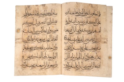 Lot 65 - TWO MAMLUK QURAN HIZBS (SECTIONS)