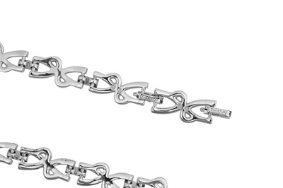 Lot 30 - A BOXED SWAROVSKI CRYSTAL IRENE COLLIER NECKLACE AND BRACELET SUITE