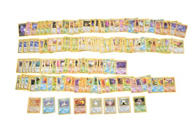 Lot 57 - POKEMON 1999 FOSSIL, JUNGLE, TEAM ROCKET AND GYM HEROS COLLECTION