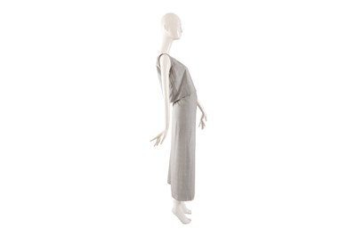 Lot 79 - A ZORAN WOOL AND SILK TWO-PIECE SLEEVELESS ENSEMBLE