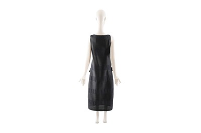 Lot 87 - AN ISSEY MIYAKE BLACK 'PLEATS PLEASE' DRESS