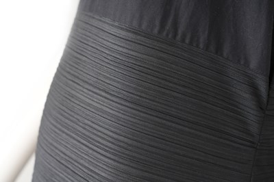 Lot 87 - AN ISSEY MIYAKE BLACK 'PLEATS PLEASE' DRESS