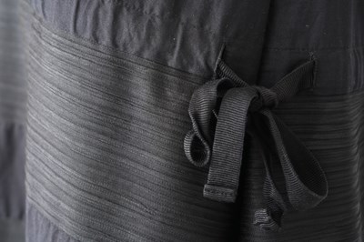 Lot 87 - AN ISSEY MIYAKE BLACK 'PLEATS PLEASE' DRESS