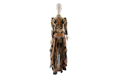 Lot 100 - A RARE ALEXANDER MCQUEEN ‘KALEIDOSCOPE’ SILK DRESS