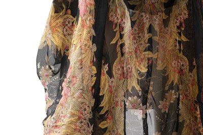 Lot 100 - A RARE ALEXANDER MCQUEEN ‘KALEIDOSCOPE’ SILK DRESS