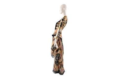 Lot 100 - A RARE ALEXANDER MCQUEEN ‘KALEIDOSCOPE’ SILK DRESS