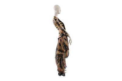 Lot 100 - A RARE ALEXANDER MCQUEEN ‘KALEIDOSCOPE’ SILK DRESS