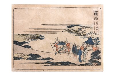 Lot 32 - KATSUSHIKA HOKUSAI (1760 — 1849) , YANAGAWA SHIGENOBU (1787 — 1832)
