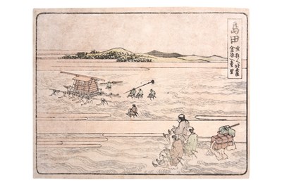 Lot 32 - KATSUSHIKA HOKUSAI (1760 — 1849) , YANAGAWA SHIGENOBU (1787 — 1832)
