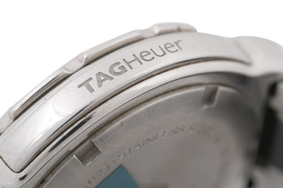 Lot 12 - A TAG HEUER LADIES FORMULA 1 BRACELET WATCH