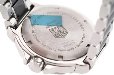 Lot 12 - A TAG HEUER LADIES FORMULA 1 BRACELET WATCH