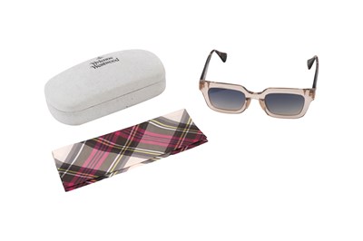 Lot 151 - A PAIR OF VIVIENNE WESTWOOD SUNGLASSES WITH CASE