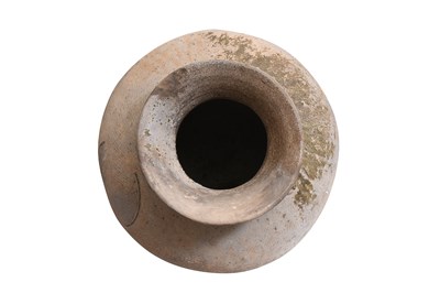 Lot 67 - A POTTERY SUEKI STORAGE JAR