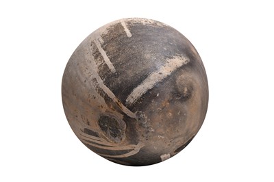 Lot 67 - A POTTERY SUEKI STORAGE JAR