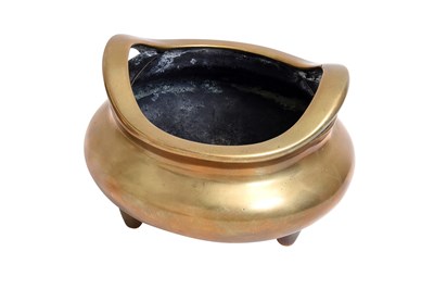 Lot 28 - A BRONZE INCENSE BURNER