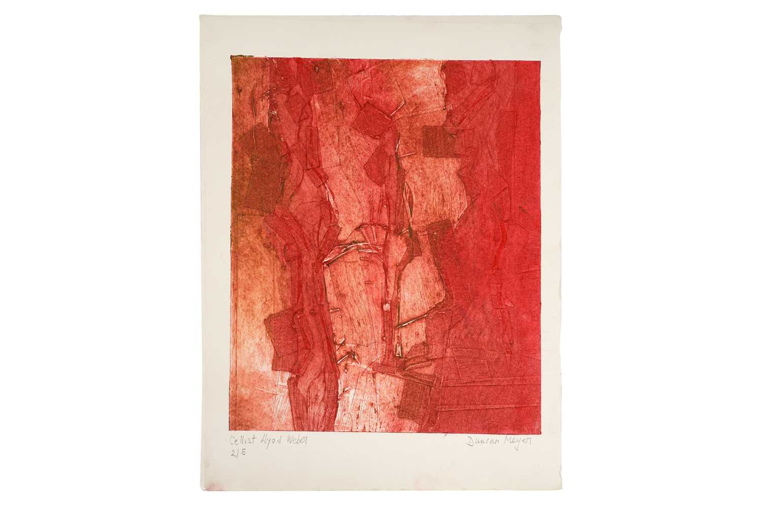 Lot 56 - ELIZABETH DUNCAN MEYER (BRITISH, B. 1942)