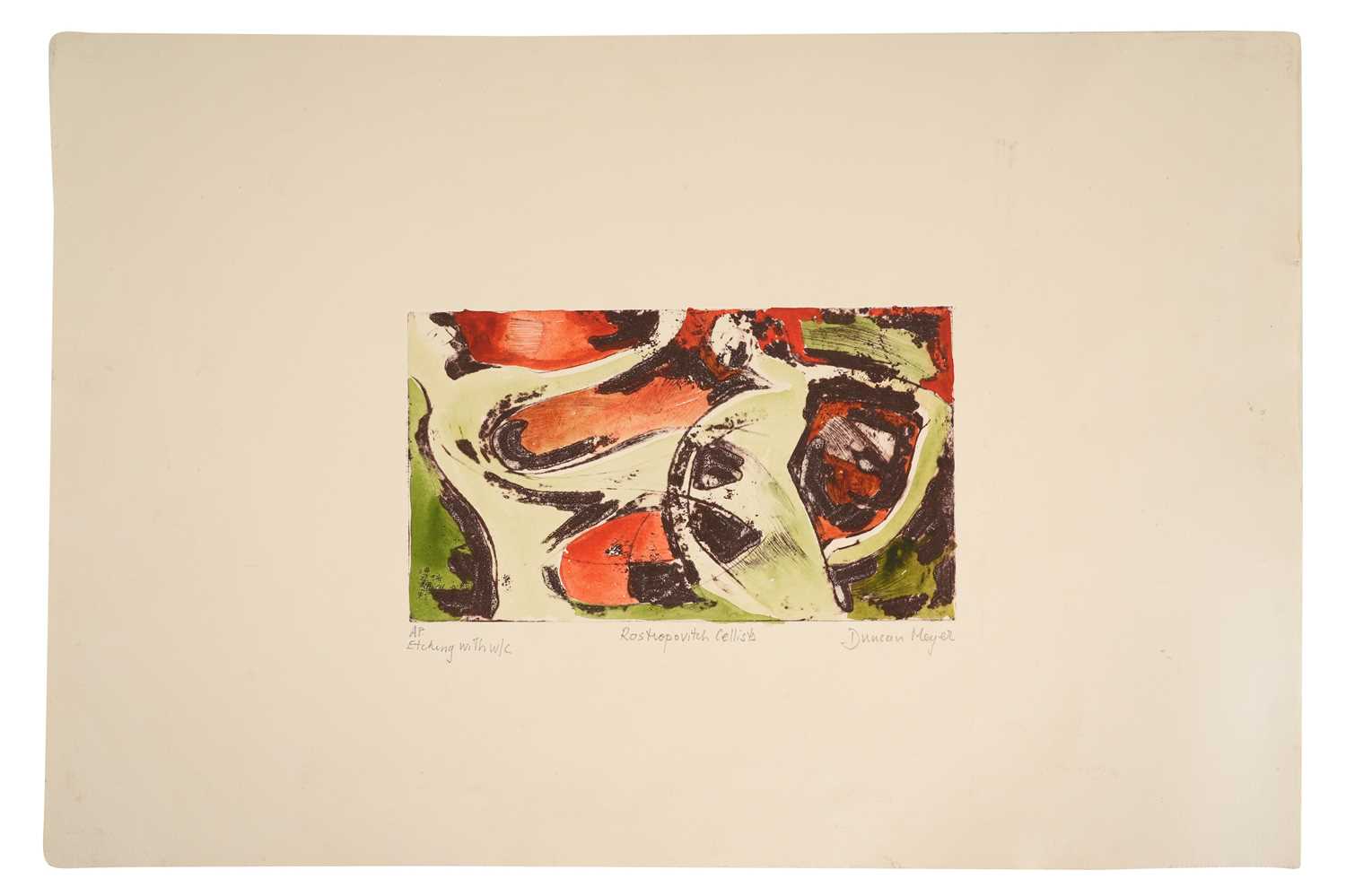 Lot 69 - ELIZABETH DUNCAN MEYER (BRITISH, B. 1942)