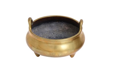 Lot 27 - A BRONZE INCENSE BURNER