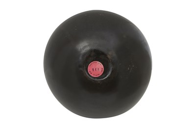 Lot 9 - A BROWN-GLAZED ALMS BOWL
