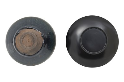 Lot 8 - A JIANYAO BOWL WITH A LACQUER STAND
