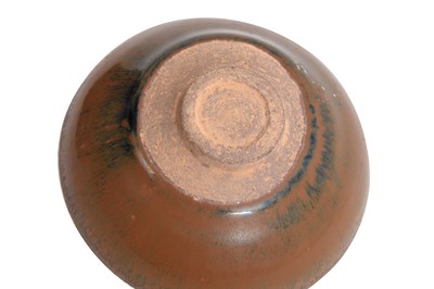 Lot 11 - A PERMISSON-GLAZED BOWL AND A 'HARE'S FUR' BOWL